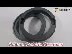 SiC Silicon Nitride Ceramics Ring Carbide Wear Resistant For Sealing