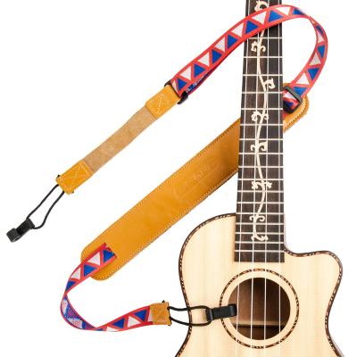 China Adjustable Ukulele Ukulele Strap J-Hook Ukelele Shoulder Strap Double for sale