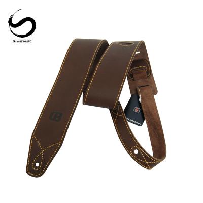 China GUITAR Guitar Strap Real Leather Strap Bass Guitar Strap for sale