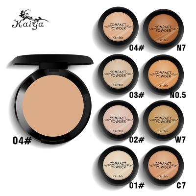 China Brighten Makeup Foundation Hot Selling Setting Powder Face Soft Natural Custom Contour OEM Bronzer Velvet Compact Pressed Powder for sale