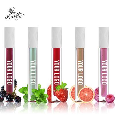 China OEM Shiny Make Up Lips Multi Flavors Hydrating Vegan Plumper Pure Light Vitreous Lip Gloss Hydrating Oil for sale