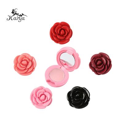 China OEM Makeup New Style Flower Cute Moist Lip Balm Container Kaiya Moist Silky Natural Lip Balm for sale