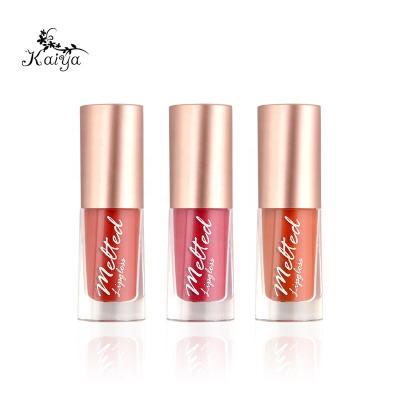 China OEM 5ml Private Label Makeup Lip Gloss Moisturizer Lip Gloss Waterproof Wholesale Waterproof Matte Liquid Vegan Colored Lip Gloss for sale