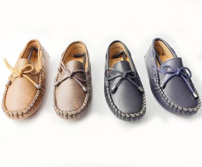 China Kid Flat Stock Casual Walking Dress Baby Kids Flat Fashionable Uesd Boat Shoes for sale