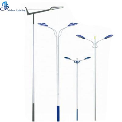 China Road Best Price Outdoor Lighting Single / Double Arm Galvanized Road Light Poles Full Set Led Street Lights for sale