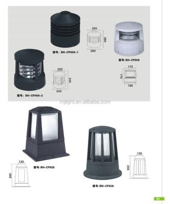 China Factory price high quality e27 10W led bollard lamp for garden lighting YT-30401 for sale