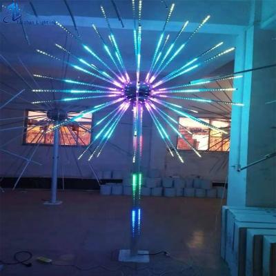 China ROAD New Design Holiday Decoration Fireworks Lights Christmas Landscape Light Led Tree Lights for sale