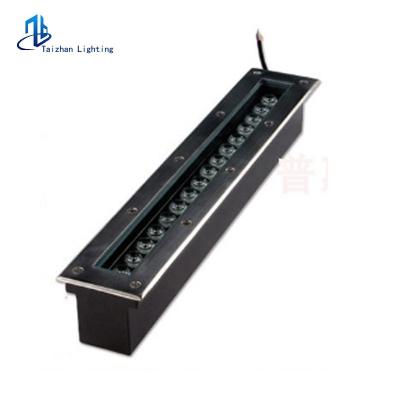 China 16W inground linear lighting outdoor waterproof underground light AC220V customized by ROAD led lights China supplier for sale