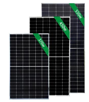 China Hot selling solar power system full black 550w 600w 850w 900w factory price in stock solar panel for sale