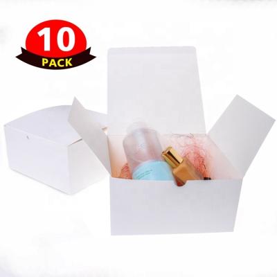 China Recyclable Wholesale Multifunctional Gift Packaging Paper Box Customizable Chocolate White Paper Gift Box for sale