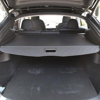 China Zubehor Waterproof Car Security Sun Shade Rear Trunk Flap Retractable Cargo Cover For Tesla Model Y for sale