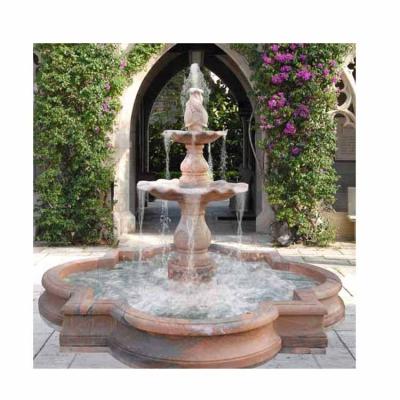 China European Hot Selling Outdoor Three Tier Water Fountain Design for sale