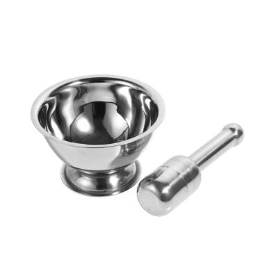 China Viable Wholesale 3 Size Stainless Steel MultiG-aim Garlic Spice Grinders and Pestles and Herb Mortar for sale