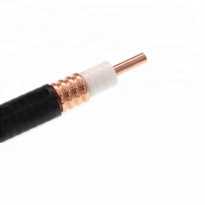 China 100%Bare Copper Permeable HT 1-5/8 RF Feeder Cable for sale