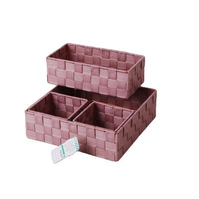 China Professional Domestic Wholesale Cheap Price High Quality Cotton Pantry Storage Basket for sale