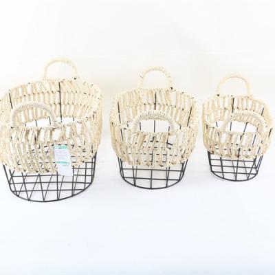 China Durable Manufacturer Supply Professional Multifunctional Small Storage Iron Mesh Wire Basket for sale