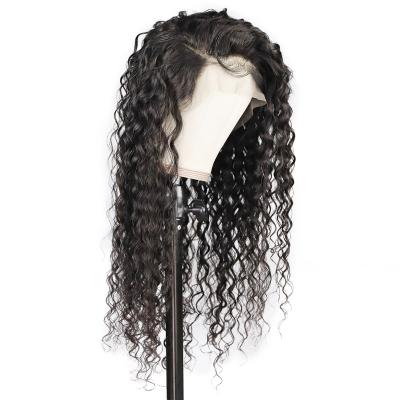 China Soft/Easy to Wear 100% Raw Mink Brazilian 13x4 Body Wave Virgin Hair Water Wave Wig Lace Front Wigs Human Hair Lace Front Wig for sale