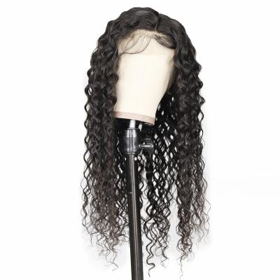 China Soft / Easy to Wear Wholesale Hd 13x4 Water Wave Lace Front Wig Fast Shipping No Shedding Virgin Hair 13x4 Wigs Water Wave for sale