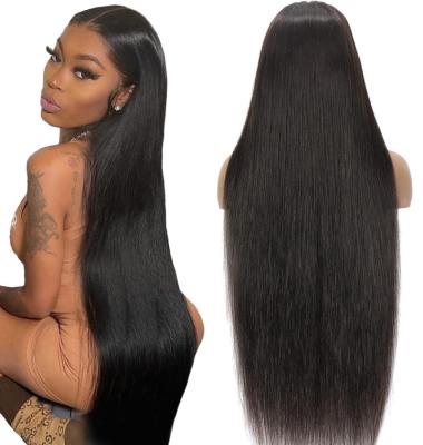 China Soft/Easy To Wear Straight Lace Front Wig 13x6 Full Lace 360 ​​Hd Transparent Hair Wig Lace Frontal Remy Human Hair Wigs For Women for sale