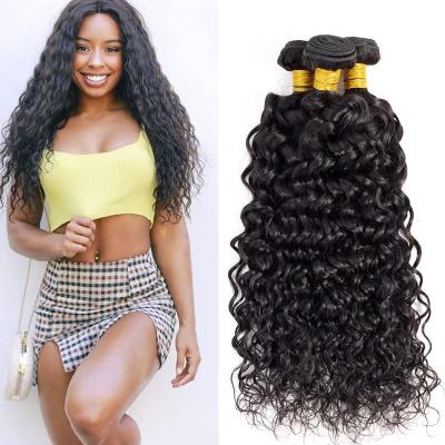 China Water Wave Yafu Water Wave Bundles Unprocessed Brazilian Virgin Hair Wavy Human Remy Hair Bundles Hair Extension for sale