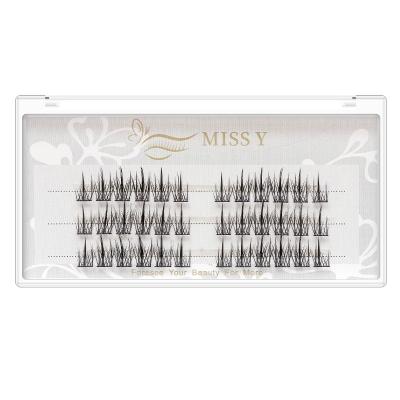 China Natural High Quality Machine Made Long Fiber Material Lashes Wholesale Lashes Extension Support Customized Long Type for sale