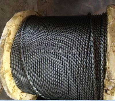 China Flat Iron 4VX39+5FC Steel Wire Rope for sale