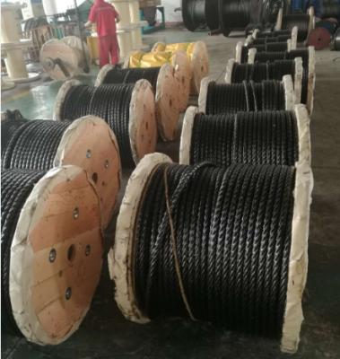 China Steel Wire Rope 6*19S+iwrc Steel Wire Rope for sale