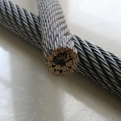 China Application: wire rope maker 18*7 anti rotation wire rope for sale