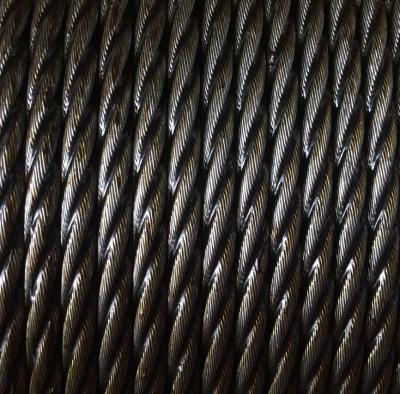 China Line Contact Rope 4VX39S+5FC Wire Rope for sale