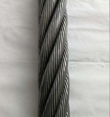 China Steel Wire Rope Yarns Steel Wire Foreign Rope 6K36SW for sale