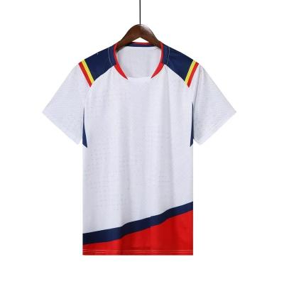 China Factory 2022 Soccer Jersey Men's+Kids+Women's High Quality Badminton Wear Custom Breathable Style Tennis Direct Jersey Shirts Quick Dry Comfortable for sale