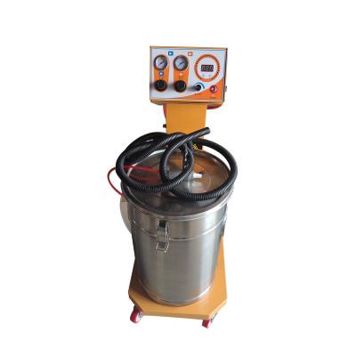 China Powder Objects Quality Assurance Orange Aluminum Metal Electrostatic Powder Coating Spray Gun for sale