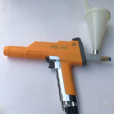 China Hot Selling Aluminum Popular Metal Powder Objects Automatic Powder Spray Gun System Coating Machine for sale