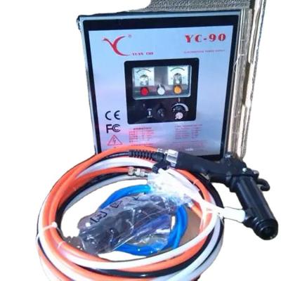 China YuanChi YC-90 Air Spray Gun Bronze Coating Machinery Spray Gun Liquid Electrostatic Paint of Machinery Repair Shops for sale