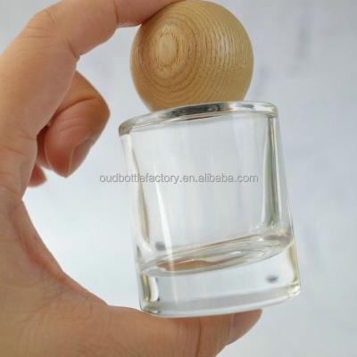 China Wholesale 30ml 1oz Eco-friendly Recyclable Glass Essential Oil Roll Bottle Round Clear Roll On Bottles For Perfume for sale