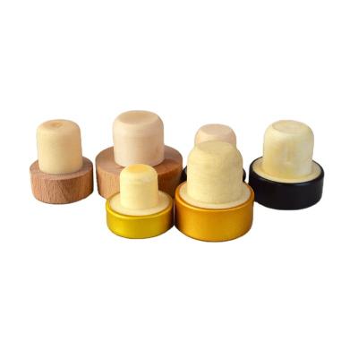 China Non Puddle Top Selling Customized T Shape Synthetic Wine Bottle Cork Synthetic Wine Bottle Plug Cork Stopper for sale