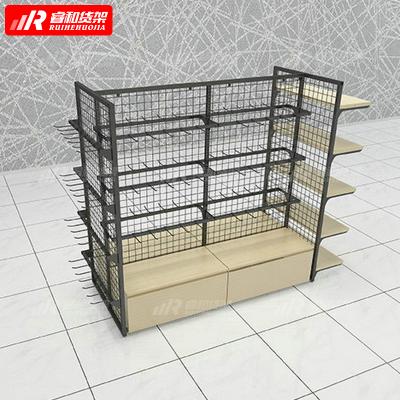 China Double-Sided Popular Store Display Rack Supermarket Store Rack Grocery Store for sale