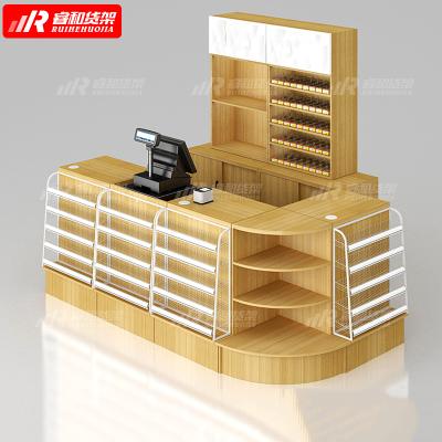 China Hot Sale Grocery Retail Store Equipment Grocery Checkout Counter for sale