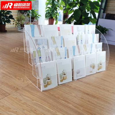 China Single Sided High Quality Functional Retail Stationary Books Display Stands Display Racks Book Display Stand for sale