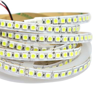 China Indoor Single Row 12V 24V 5050SMD 600LEDs LED Flexible Flexible Strip Lights Super Bright LED 16.4 Feet Per Spool for sale