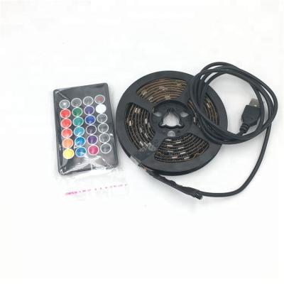 China Residential Short LED Light Strips USB TV Backlight 0.5M With 24KEYS Outdoor 5V for sale