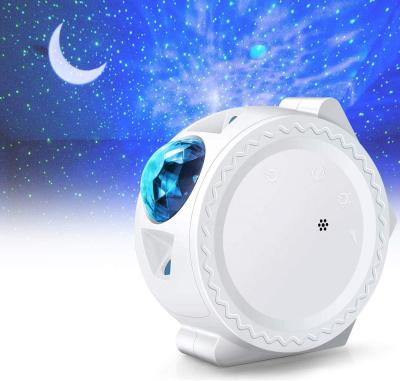 China Dropshipping Modern Starry Night Light Projector Smart Baby Moon Moon Star Wifi Starry Sky Starry Night Light Projector for sale