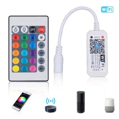 China For 2021 LED Strip RGB Music 2.4G RF RGB Remote Control Magic Home Wifi LED Controller for sale