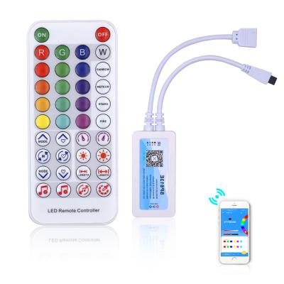 China For Remoto Luces Con Control LED Strip Lights RGB Music Remote RGB Controller for sale