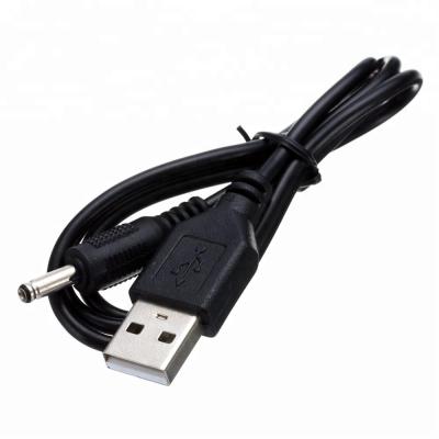 China Central USB 2.0 A Male to DC 3.5mm x 1.35mm Plug DC Power Supply Charging Cable for sale