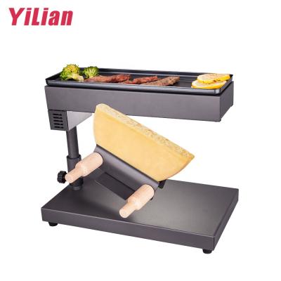 China Multifunction Hotel 600W Electric Swiss Dish Making Machine Commercial Electric Raclette Cheese Melter Machine for sale