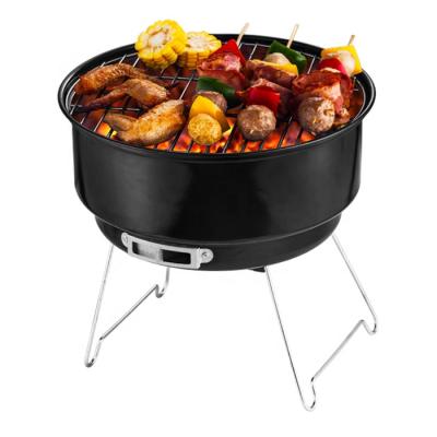 China OEM/ODM Easily Assembled Outdoor Camping Portable BBQ Party Charcoal Grills Picnic Mini Cart Garden BBQ BBQ Grilling for sale