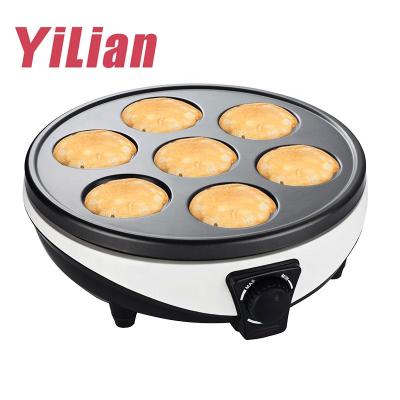 China Hotel Commercial Available 1000W Electric Revolving Nonstick Aluminum Pancake Pan Egg Pan for sale