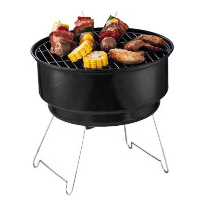 China Easily Assembled 2021 Hot Selling Large Black Outdoor Outdoor Party Chicken Machine Portable Charcoal Grills for sale