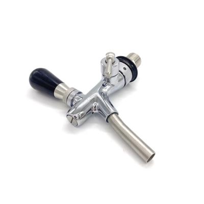 China Eco - Friendly Automatic Stainless Steel Automatic Chrome Plated Adjustable Steel Beer Tap Tap for sale